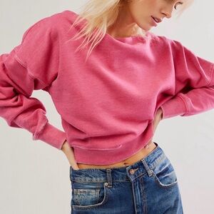 Free people date night sweatshirt